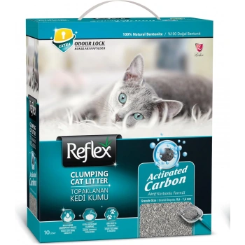 Reflex Aktif Karbonlu Süper Hızlı Topaklanan Kedi Kumu 10lt