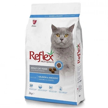 Reflex Hamsili&Somonlu Yetişkin Kedi Maması Açık 1 kg