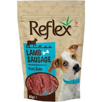 Reflex Kuzulu Sosis Yumuşak Köpek Ödül Maması 80gr