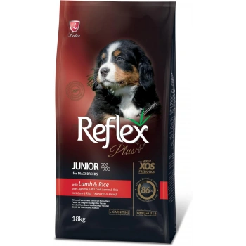 Reflex PLus Büyük Irk Kuzu&Pirinç Yavru Köpek Maması 18 kg