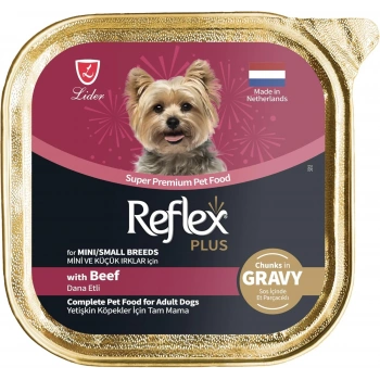 Reflex Plus Gravy Small Mini Beef 85 Gr