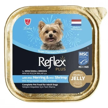 Reflex Plus Jelly Small Mini Ringa Balığı Karides 85 Gr