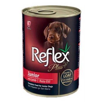 Reflex Plus Köpek Konserve Junior Kuzu Etli 400 gr
