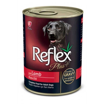 Reflex Plus+ Kuzu Etli Köpek Konservesi 415 Gr.