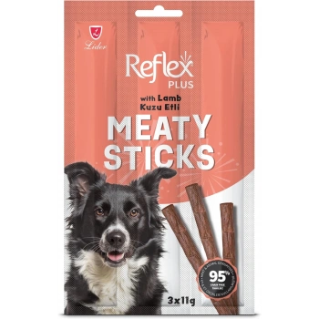 Reflex Plus Kuzu Etli Köpek Ödül Çubuğu 3*11g