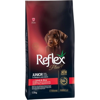 Reflex Plus Kuzulu Pirinçli Yavru Köpek Maması 15 Kg
