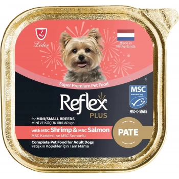 Reflex Plus Pate Small Mini Karies Somon 85 Gr