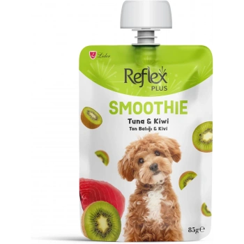 Reflex Plus Smoothie Ton Balıklı ve Kivili Sıvı Köpek Ödülü 85gr