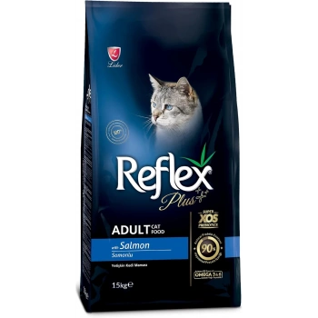 Reflex Plus Somonlu ve Pirinçli Yetişkin Kedi Maması 1,5kg