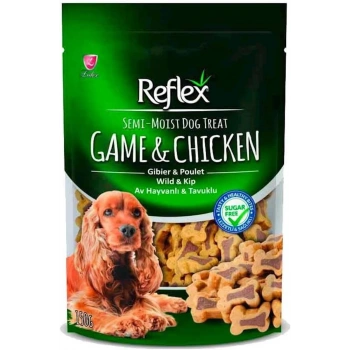 Reflex Semi-Moist Köpek Ödülü Av Hayvanı & Tavuk 150 gr