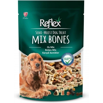 Reflex Semi-Moist Köpek Ödülü Mix Bones 150 Gr