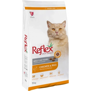 Reflex Tavuklu ve Pirinçli Yetişkin Kedi Maması 15kg