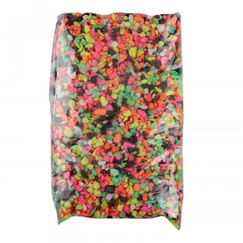 Renkli İri Çakıl Akvaryum Dekoru