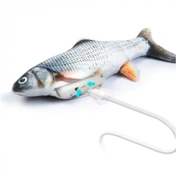 Şarjlı Hareket Eden Balık Peluş Oyuncak 30x13,5 cm