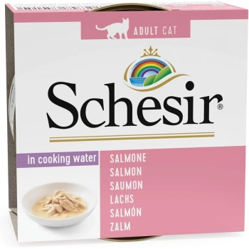 Schesir Somon Balıklı Doğal Yaş Kedi Maması 85gr