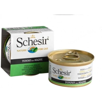 Schesir Ton Balıklı Ve Deniz Bitkili Yaş Kedi Maması 85gr