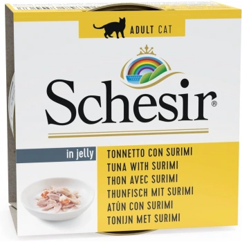 Schesir Ton Balıklı ve Yengeçli Kedi Konservesi 85gr