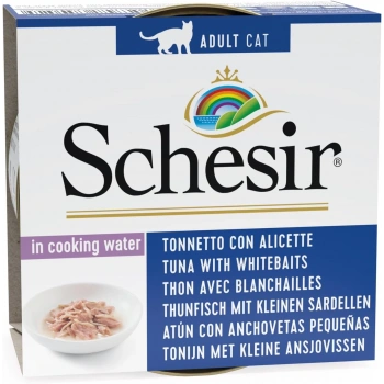 Schesir Ton Ve Ringa Balıklı Pirinçli Yaş Kedi Maması 85gr
