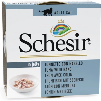 Schesir Tuna ve Barlam Balıklı Kedi Yaş Mama 85gr