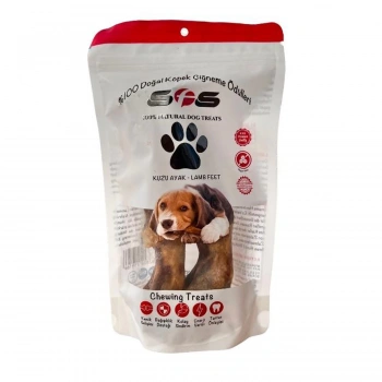 Sfs Kurutulmuş Kuzu Ayak 2Li Köpek Ödülü