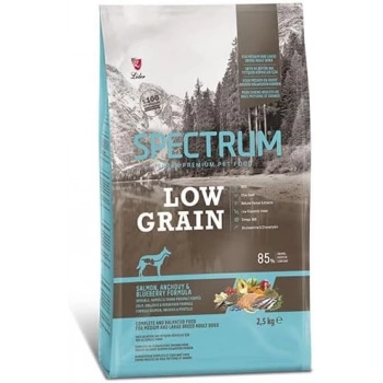 Spectrum Düşük Tahıllı Somonlu ve Hamsili Medium & Büyük Irk Yetişkin Köpek Maması 2,5 Kg