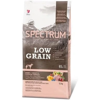 Spectrum Low Grain Hindi Tavşan ve Kabaklı Orta Irk Yetişkin Köpek Maması 12 Kg