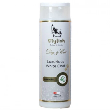 Stylish Luxurious White Coat Kedi ve Köpek Şampuanı 250 ml