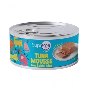 Supreme Cat Mousse Ton Balıklı Kedi Konservesi 85gr