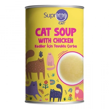 Supreme Cat Tavuklu Kedi Çorbası 135ml
