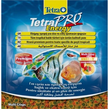 Tetra Pro Energy Crisps Sachet Cips Poşet Yem 12 gr