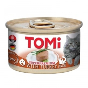 Tomi Hindili Yetişkin Kedi Konservesi 85gr