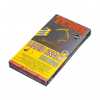 Tomi Kümes Hayvanlı Ciğer ve Biyotinli Krema Kedi Ödül Maması 15gr (8li)