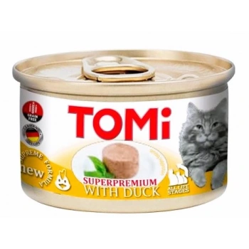 Tomi Ördekli Yetişkin Kedi Konservesi 85gr