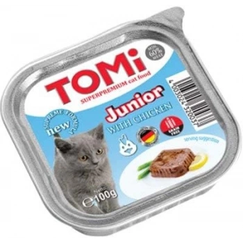 Tomi Pate Junior Tavuklu Yavru Kedi Konservesi 100 Gr