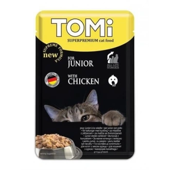 Tomi Premium Pouch Yavru Tavuklu Kedi Konservesi 100 gr
