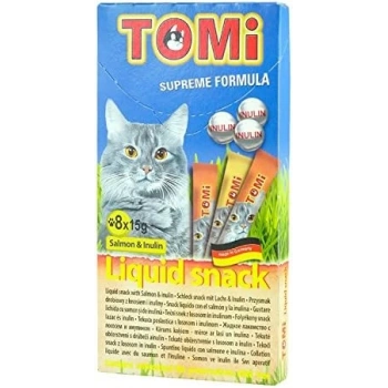 Tomi Somon ve İnülinli Krema Kedi Ödül Maması 15gr (8li)