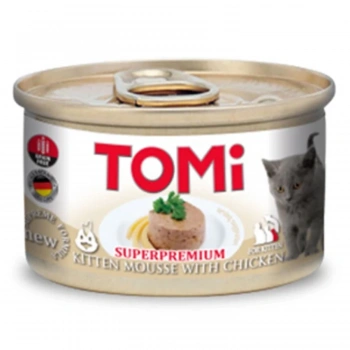 Tomi Tavuklu Yavru Kedi Konservesi 85gr