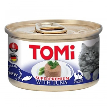 Tomi Ton Balıklı Yetişkin Kedi Konservesi 85gr