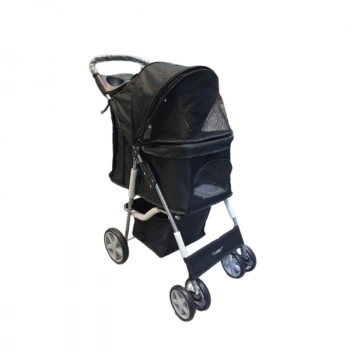 Tommy Evcil Hayvan Arabası 82*46*99 cm Siyah Max 15 Kg