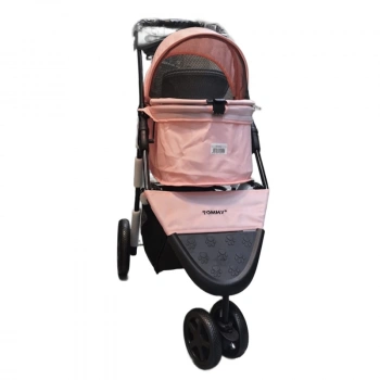Tommy Evcil Hayvan Arabası 86*46*94,5 cm Pembe Max 15 Kg