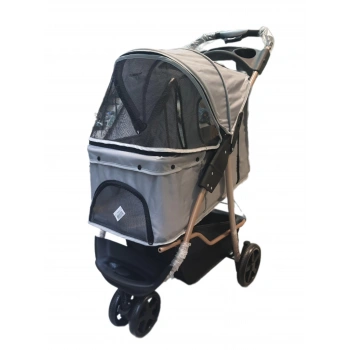 Tommy Evcil Hayvan Arabası 87*50*107 cm Gri Max 20 Kg