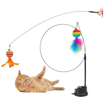 Tüylü Toplu Vantuzlu Oyun Oltası