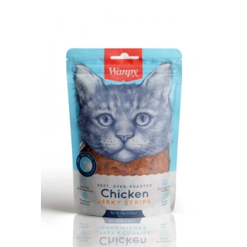 Wanpy Gerçek Tavuk Fileto 80 gr Yumuşak Kedi Ödülü