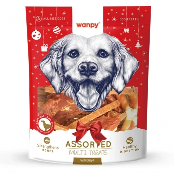 Wanpy Karışık Yılbaşı Köpek Ödülü 300 g
