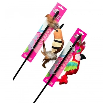 Wow Kedi Oyuncak Olta Papagan