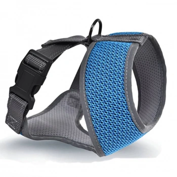 Zampa Finix Köpek Gövde Tasması Mavi Xsmall 22x28-41 Cm