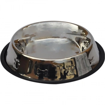 Zampa Kaymaz Tabanlı Kabartmalı Mama ve Su Kabı 24 Oz