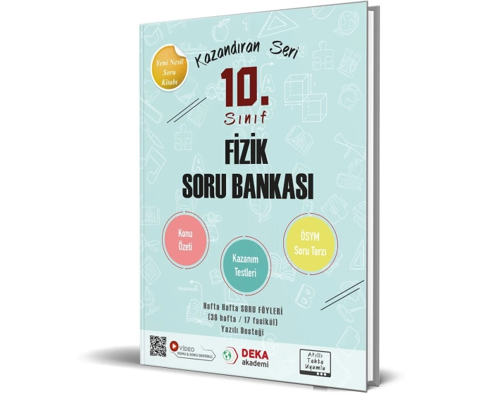 Deka Akademi 10. Sınıf Fizik Konu Özetli Soru Bankası