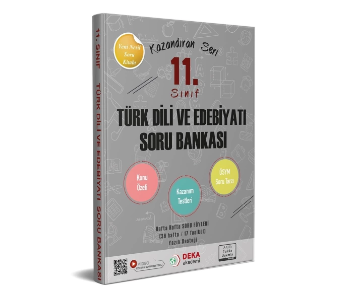 Deka Akademi 11. Sınıf Türk Dili ve Edebiyatı Konu Özetli Soru Bankası