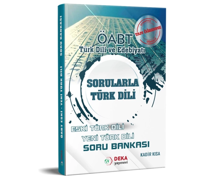 Deka Akademi Öabt Türk Dili ve Edebiyatı Sorularla Türk Dili